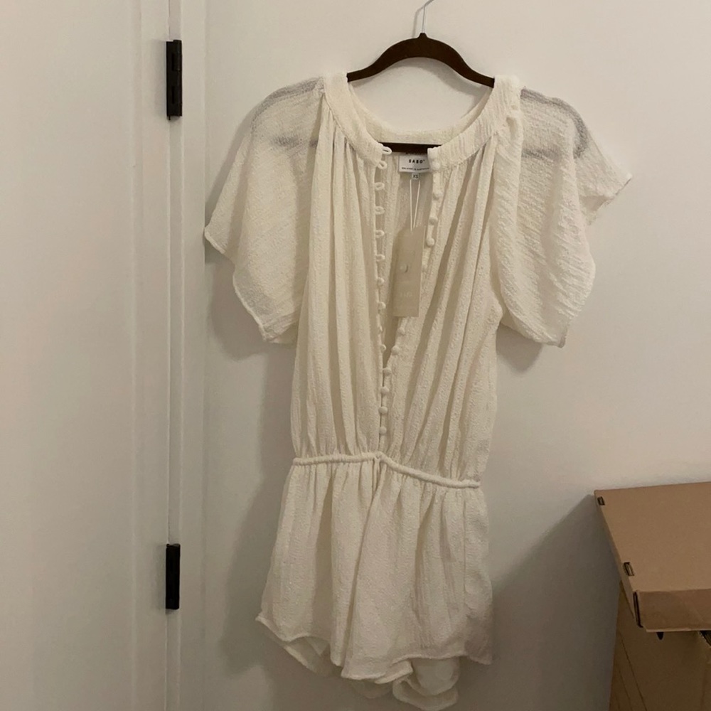 White romper